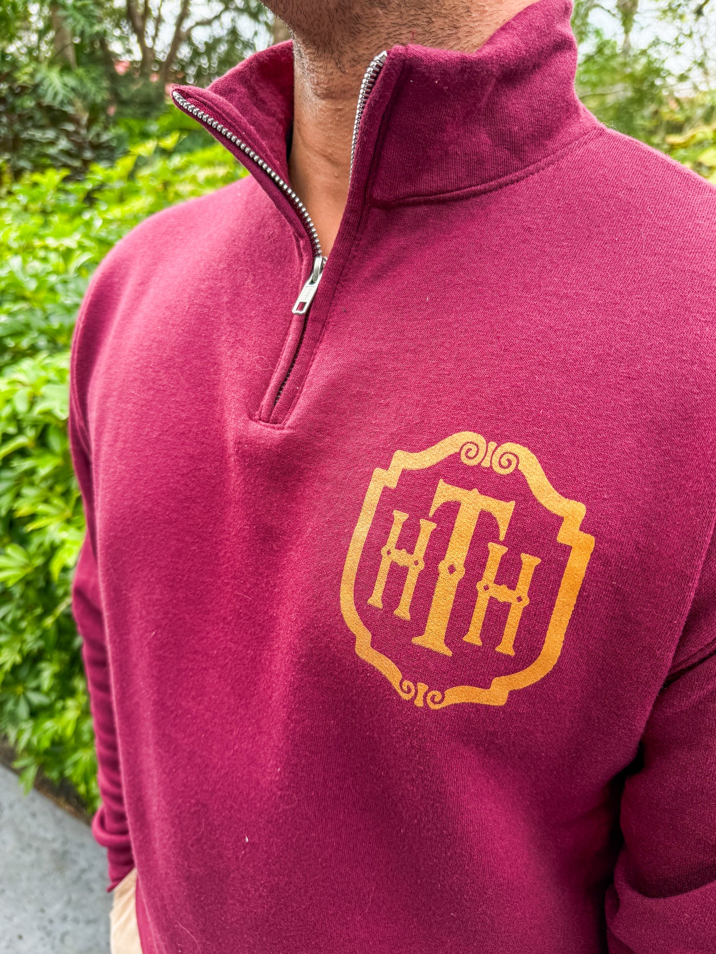 Tower of Terror Quarter Zip Sweatshirt - The Bold Designer