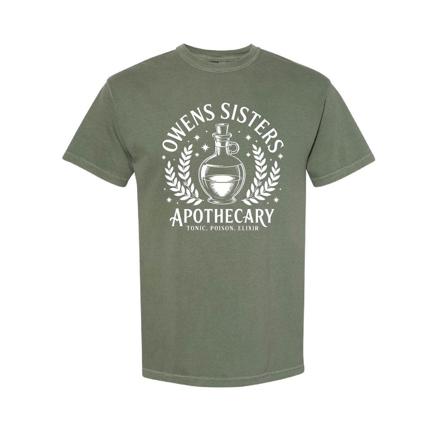 Owens Sisters Apothecary Practical Magic Inspired Comfort Color Shirt