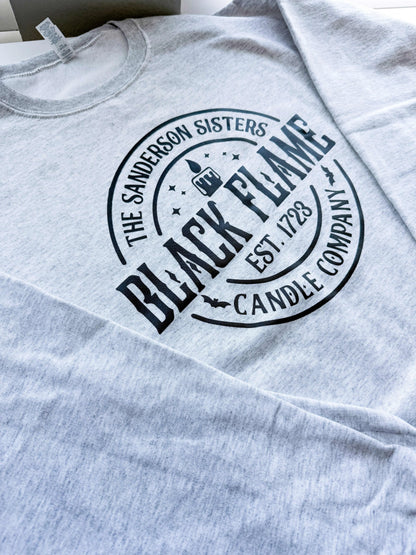 Black Flame Candle Company Hocus Pocus Sanderson Sisters Sweatshirt - The Bold Designer