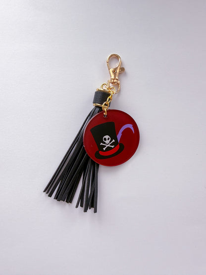 Voodoo Dr. Facilier Princess and the Frog-Inspired Hand-Painted Acrylic Keychain 