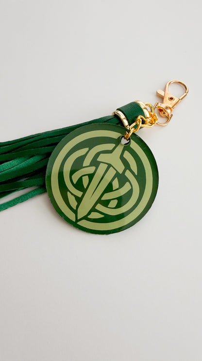 Clan Symbol Merida Brave Inspired Hand-Painted Acrylic Keychain 