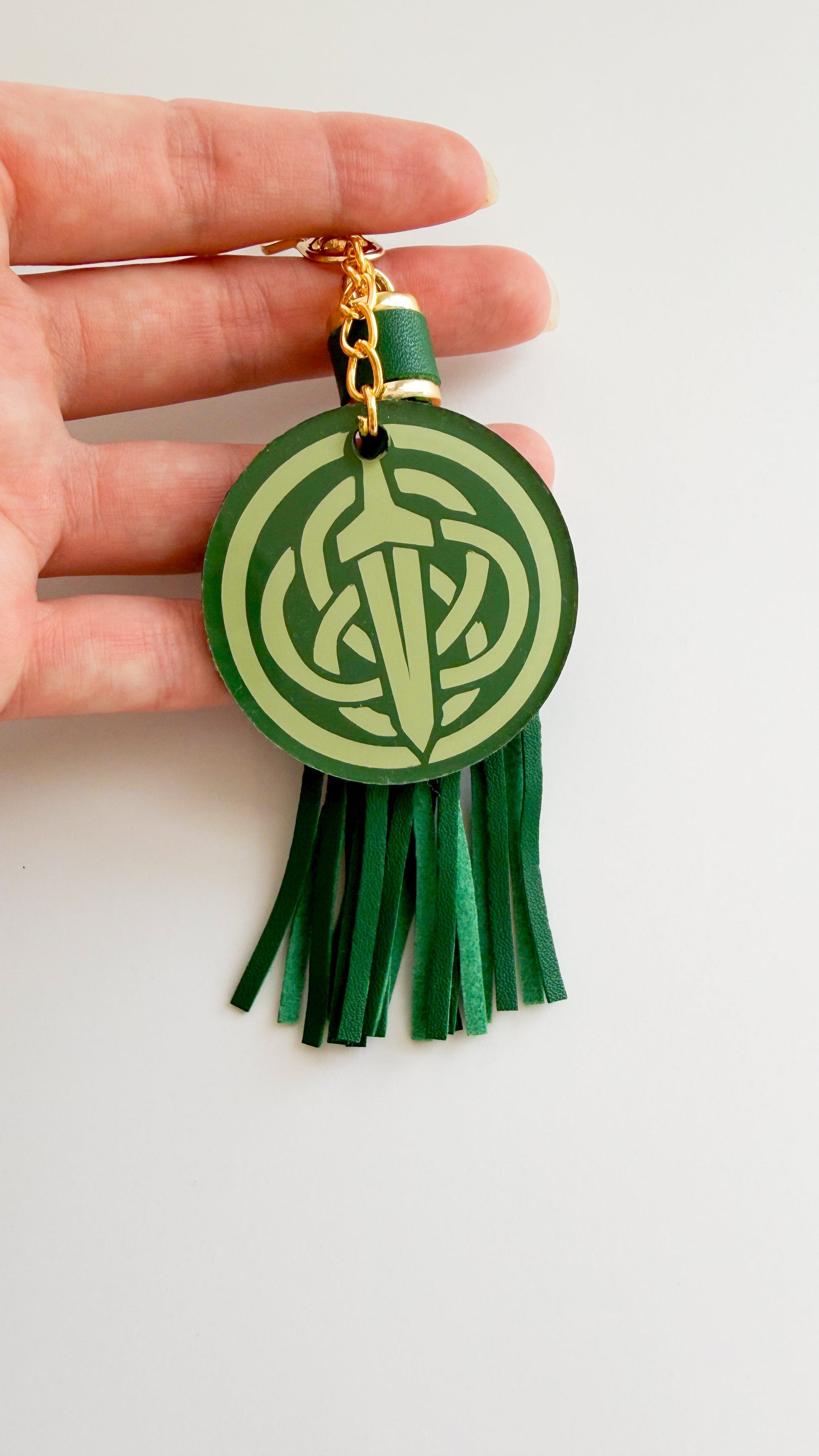 Clan Symbol Merida Brave Inspired Hand-Painted Acrylic Keychain 