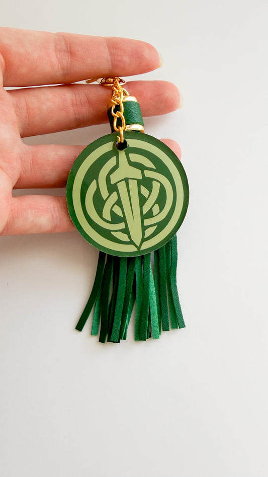 Clan Symbol Merida Brave Inspired Hand-Painted Acrylic Keychain 