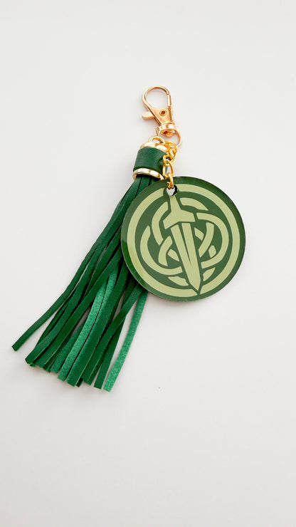 Clan Symbol Merida Brave Inspired Hand-Painted Acrylic Keychain 