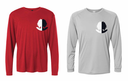 Villains Cruella-Inspired 50+ UPF Long Sleeve Shirt, Unisex Dri-Fit Performance Rashguard Shirt 