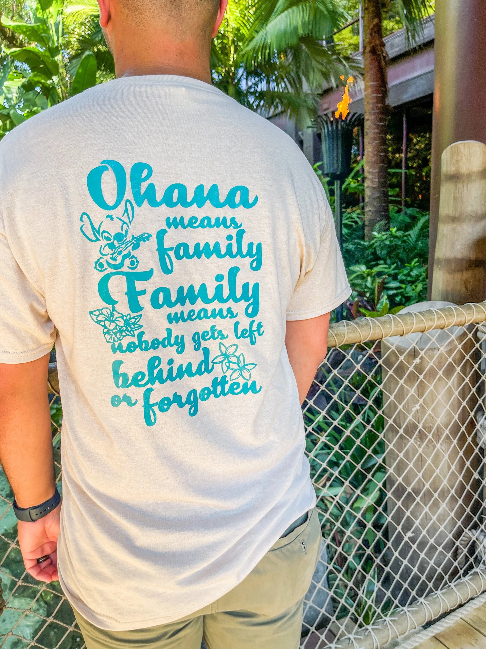 Ohana means Family, Family Means No One Gets Left Behind or Forgotten Shirt - The Bold Designer
