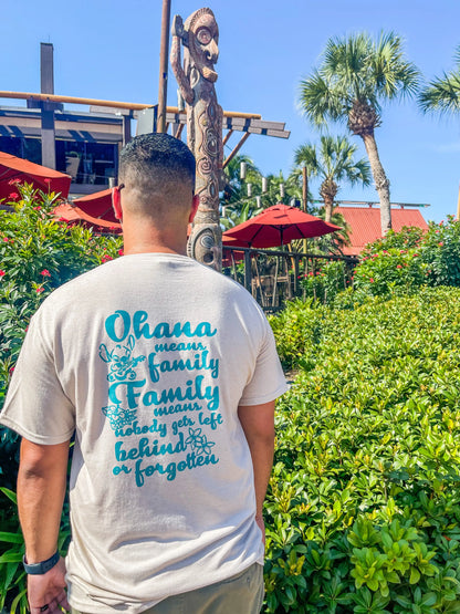 Ohana means Family, Family Means No One Gets Left Behind or Forgotten Shirt - The Bold Designer