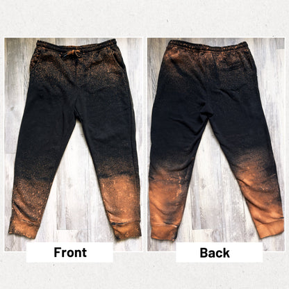 Women's Reverse Tie Dye Jogger Sweatpants 