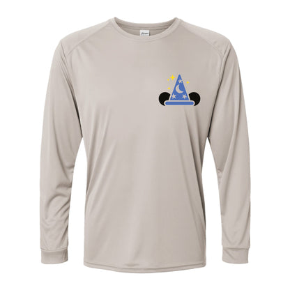 Sorcerer Mickey Fantasia-Inspired 50+ UPF Disney Vacation Long Sleeve Shirt 