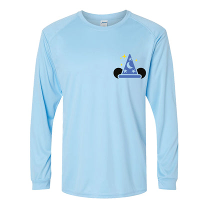 Sorcerer Mickey Fantasia-Inspired 50+ UPF Disney Vacation Long Sleeve Shirt 