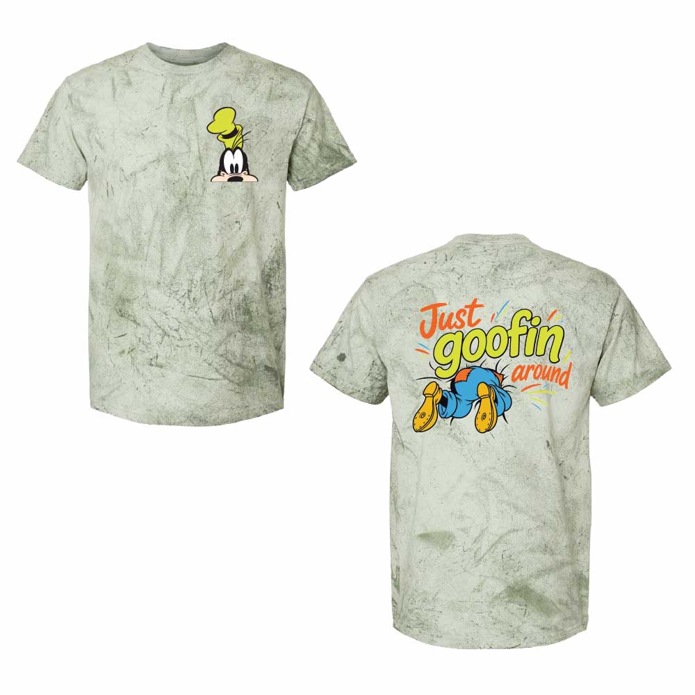 Just Goofin' Around Goofy-Inspired Comfort Colors Colorblast Shirt 