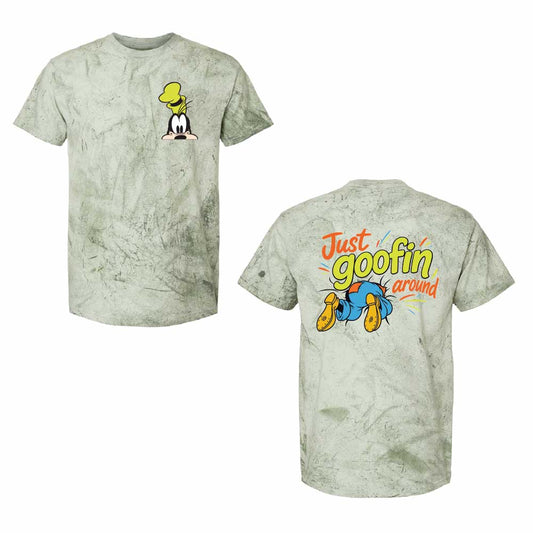 Just Goofin' Around Goofy-Inspired Comfort Colors Colorblast Shirt 