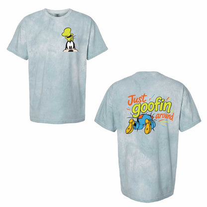 Just Goofin' Around Goofy-Inspired Comfort Colors Colorblast Shirt 