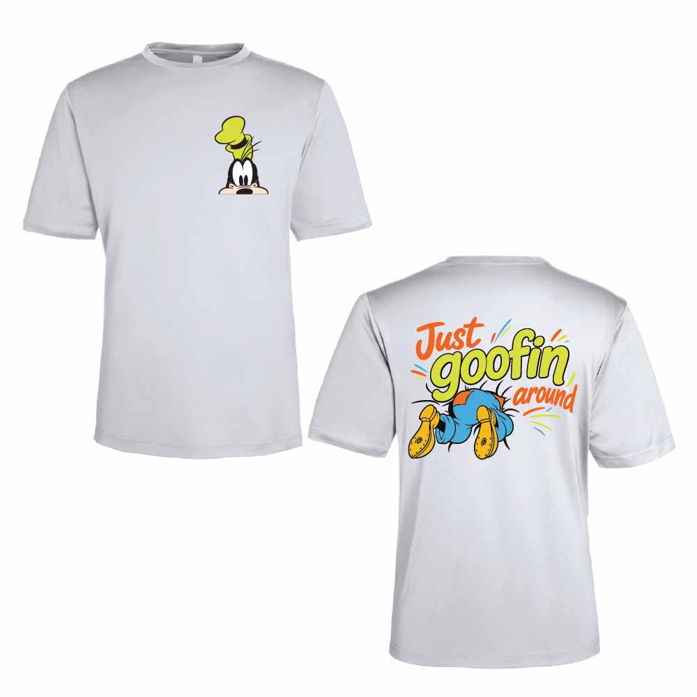 Just Goofin Around Goofy-Inspired 40+ UPF Unisex Dri-Fit Performance Short Sleeve Shirt (Copy) 