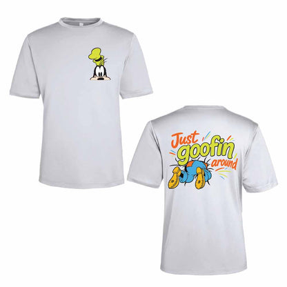 Just Goofin Around Goofy-Inspired 40+ UPF Unisex Dri-Fit Performance Short Sleeve Shirt (Copy) 