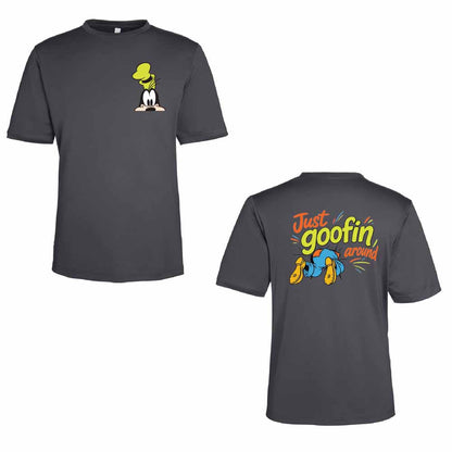 Just Goofin Around Goofy-Inspired 40+ UPF Unisex Dri-Fit Performance Short Sleeve Shirt (Copy) 