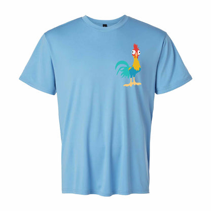 Hei Hei Moana-Inspired 40+ UPF Unisex Dri-Fit Performance Short Sleeve Shirt 