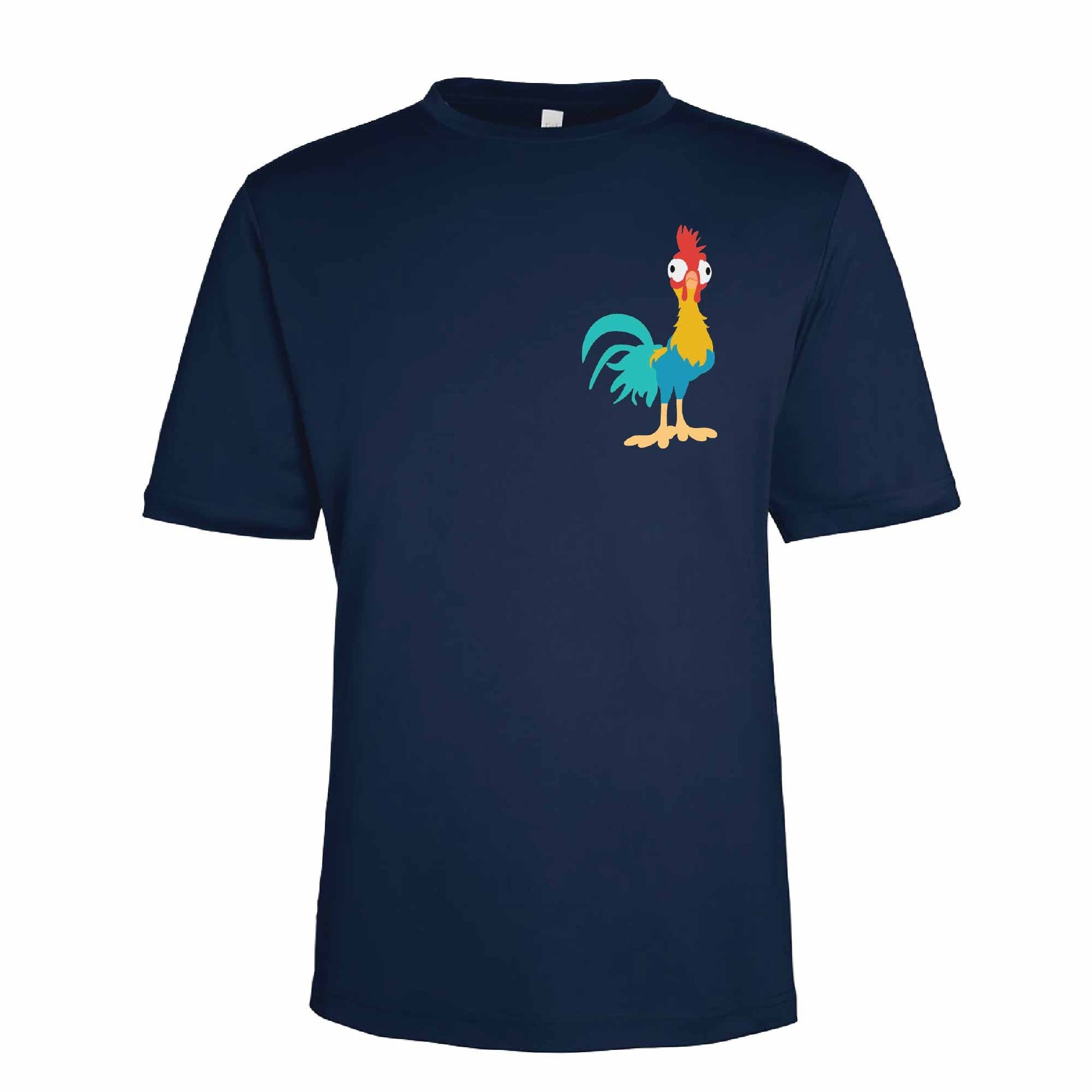Hei Hei Moana-Inspired 40+ UPF Unisex Dri-Fit Performance Short Sleeve Shirt 