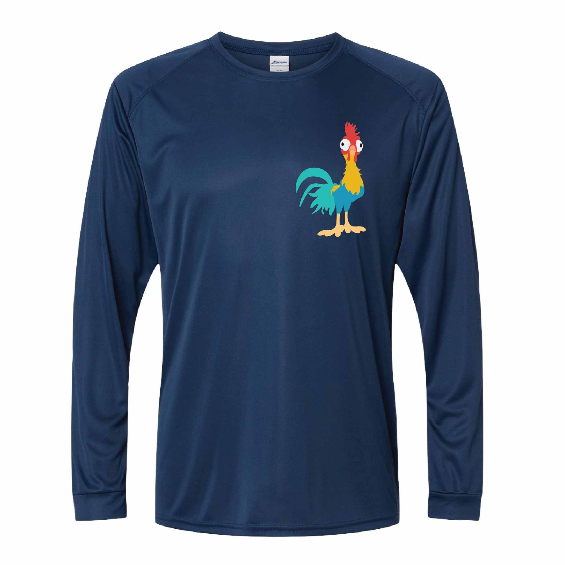 Hei Hei Moana-Inspired 50+ UPF Unisex Dri-Fit Performance Long Sleeve Shirt (Copy) 