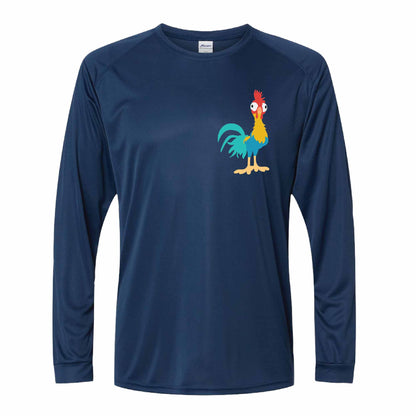 Hei Hei Moana-Inspired 50+ UPF Unisex Dri-Fit Performance Long Sleeve Shirt (Copy) 