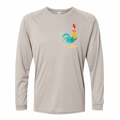 Hei Hei Moana-Inspired 50+ UPF Unisex Dri-Fit Performance Long Sleeve Shirt (Copy) 