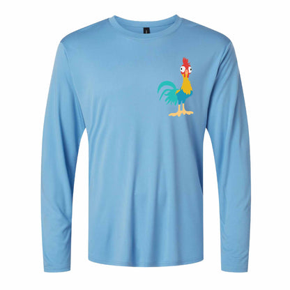 Hei Hei Moana-Inspired 50+ UPF Unisex Dri-Fit Performance Long Sleeve Shirt (Copy) 