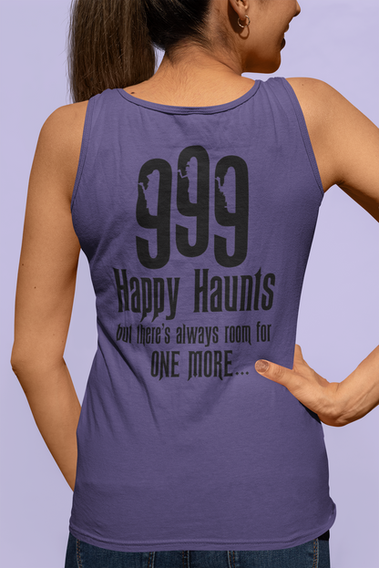 Welcome Foolish Mortals Haunted Mansion Inspired Comfort Colors Tank Top 