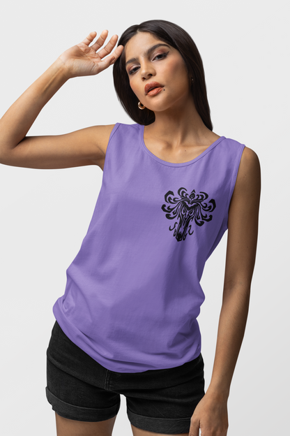 Welcome Foolish Mortals Haunted Mansion Inspired Comfort Colors Tank Top 
