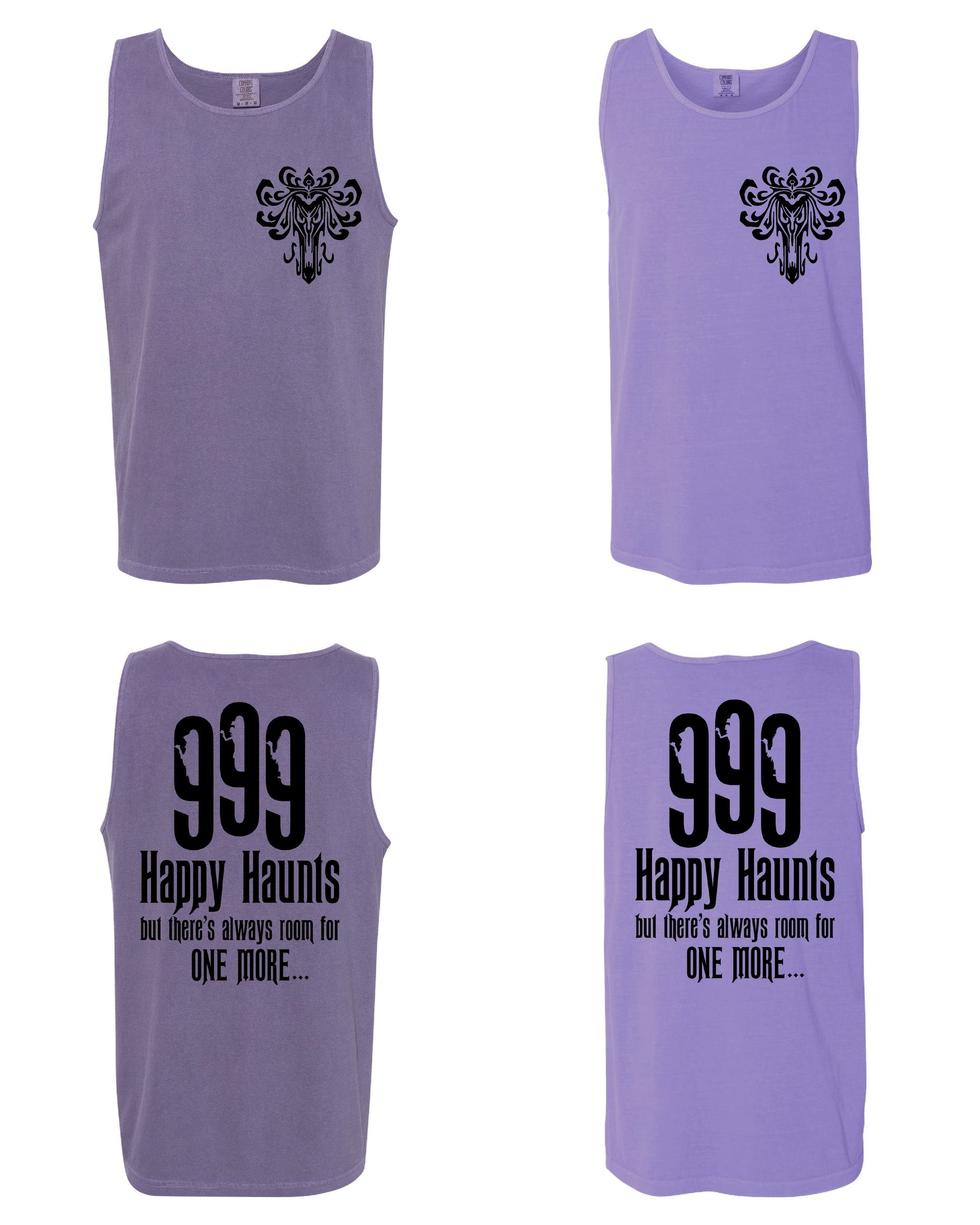 Welcome Foolish Mortals Haunted Mansion Inspired Comfort Colors Tank Top 