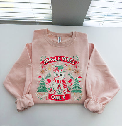 Jingle Vibes Only Crewneck Sweatshirt 