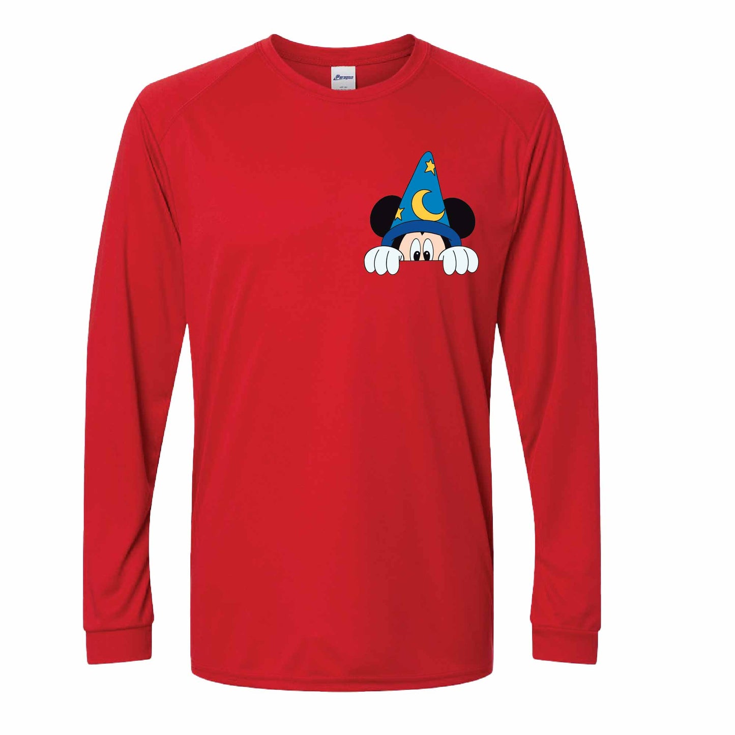 Sorcerer Mickey-Inspired 50+ UPF Unisex Dri-Fit Performance Long Sleeve Shirt 