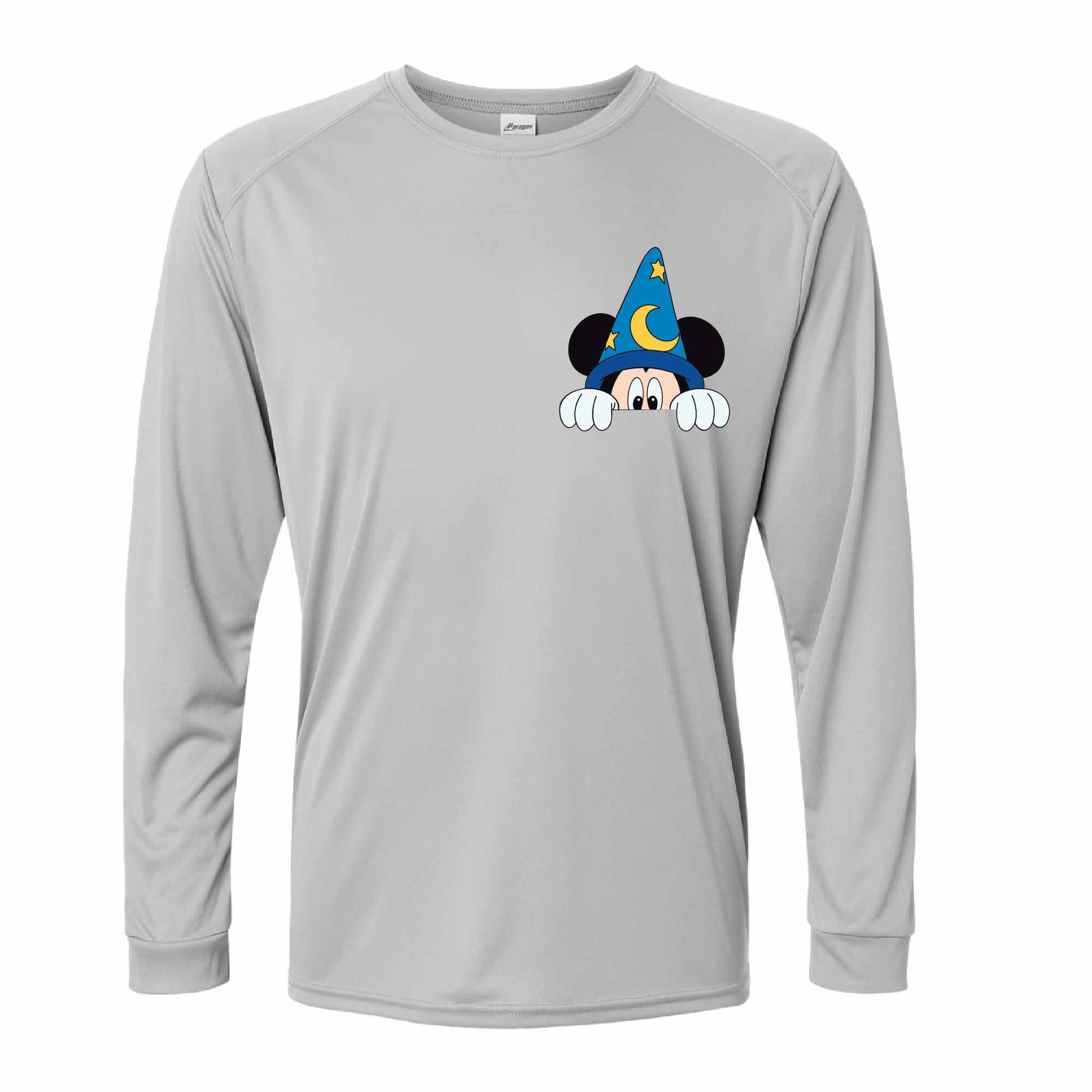 Sorcerer Mickey-Inspired 50+ UPF Unisex Dri-Fit Performance Long Sleeve Shirt 