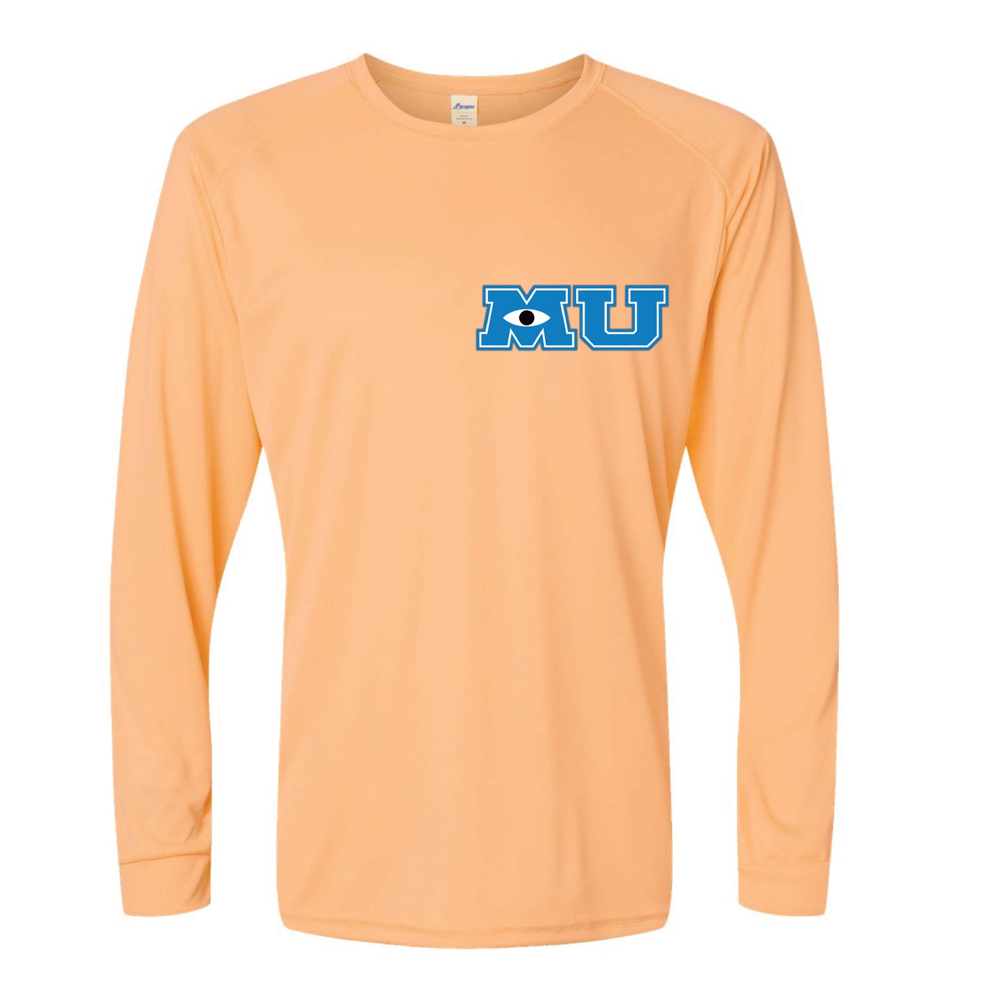 Monster University MonsterInc-Inspired 50+ UPF Unisex Dri-Fit Long Sleeve Shirt