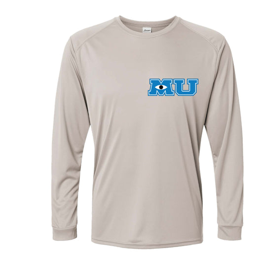 Monster University MonsterInc-Inspired 50+ UPF Unisex Dri-Fit Long Sleeve Shirt