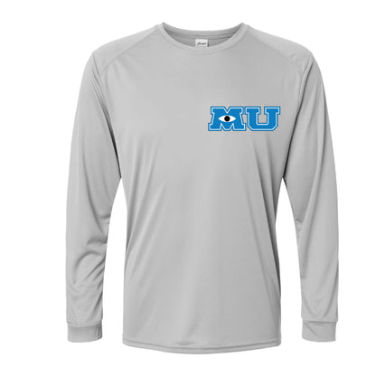 Monster University MonsterInc-Inspired 50+ UPF Unisex Dri-Fit Long Sleeve Shirt 