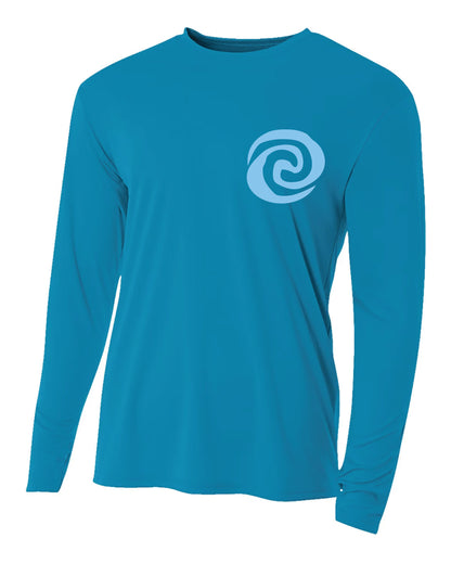 Voyager Swirl Moana-Inspired 50+ UPF Sun Protection Long Sleeve Shirt, Disney Beach and Pool Long Sleeve 
