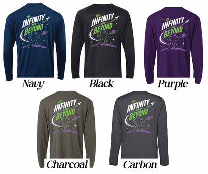 Space Ranger To Infinity and Beyond BuzzLightyear-Inspired 50+ UPF Performance Long Sleeve Shirt 