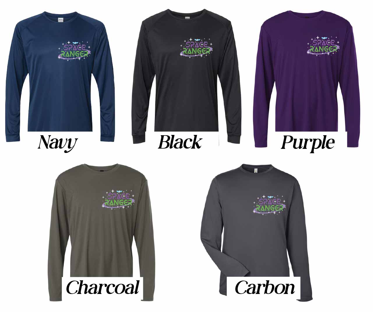 Space Ranger To Infinity and Beyond BuzzLightyear-Inspired 50+ UPF Performance Long Sleeve Shirt 