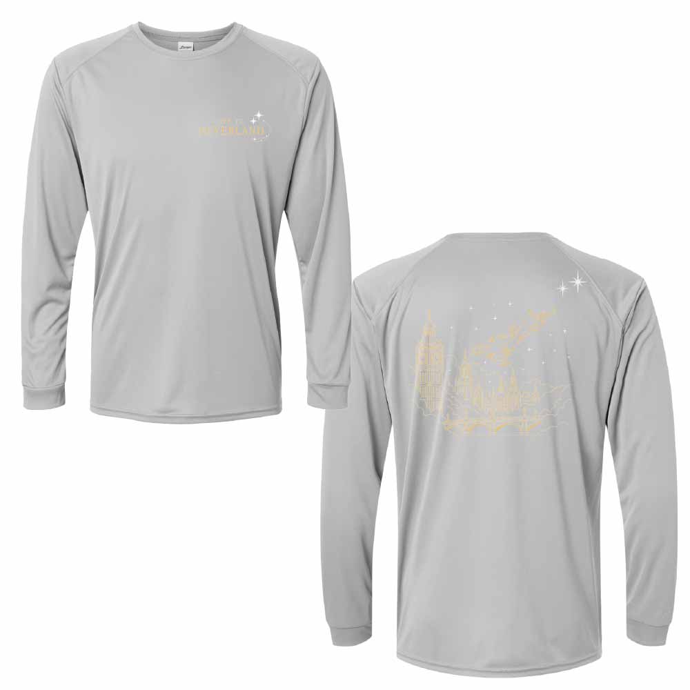 Off to Neverland Peter Pan-Inspired UPF 50+&nbsp;Unisex Dri-Fit Performance Long Sleeve Shirt 