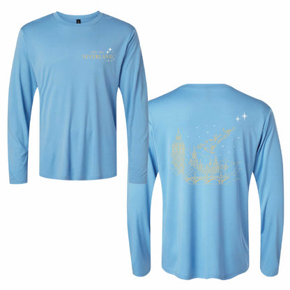 Off to Neverland Peter Pan-Inspired UPF 50+ Unisex Dri-Fit Performance Long Sleeve Shirt 