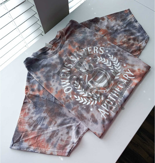 Owens Sisters Apothecary Soft Tie Dye Short Sleeve Shirt 