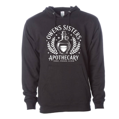 Owens Sisters Apothecary Practical Magic Inspired Hoodie – Witch Fall Halloween Hoodie Sweater 