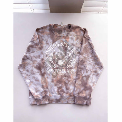 Owens Sisters Practical Magic Inspired Tie Dye Crewneck Sweatshirt 