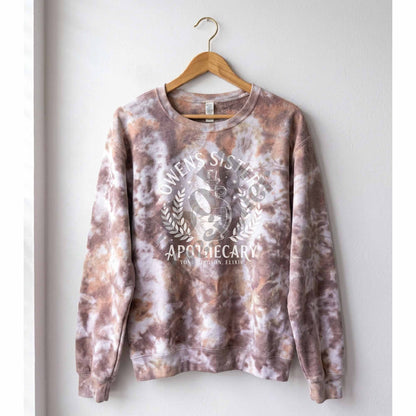 Owens Sisters Practical Magic Inspired Tie Dye Crewneck Sweatshirt 