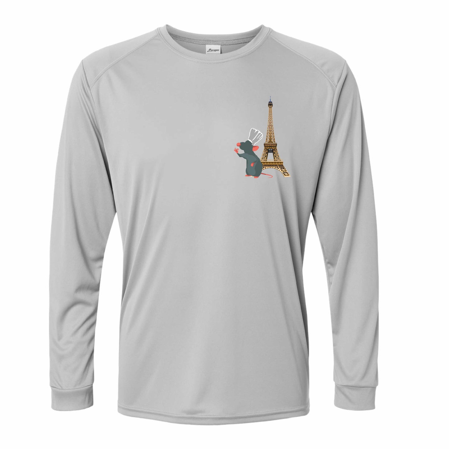 Remy In Paris Ratatouille-Inspired 50+ UPF Unisex Dri-Fit Long Sleeve Shirt