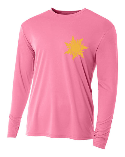Tangled Sun-Inspired 50+ UPF Sun Protection Long Sleeve Shirt 