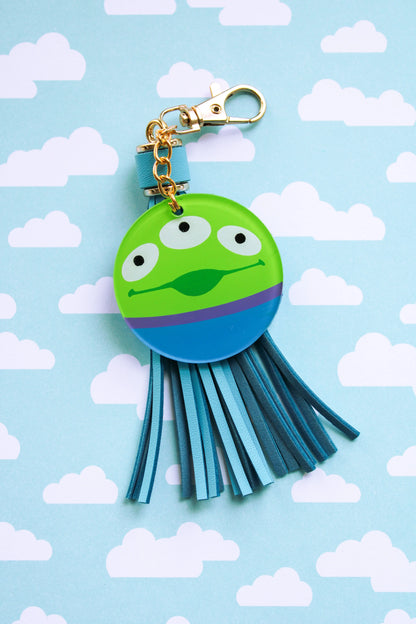 The Little Green Men Alien Toy Story Disney-Inspired Acrylic Hand Painted Keychain