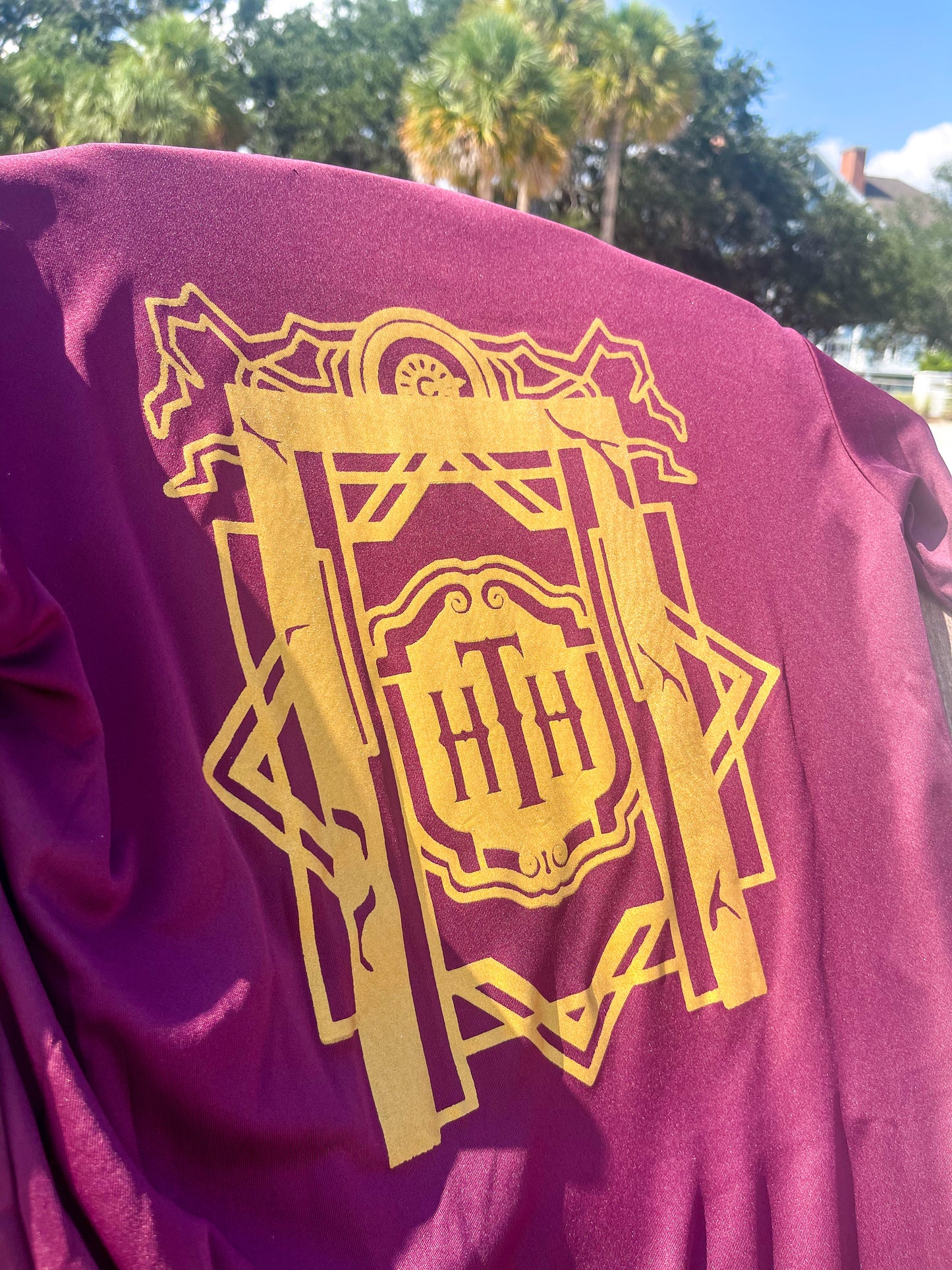 Tower Of Terror 50+ UPF Sun Protection Long Sleeve Shirt, Disney Beach and Pool Long Sleeve - The Bold Designer