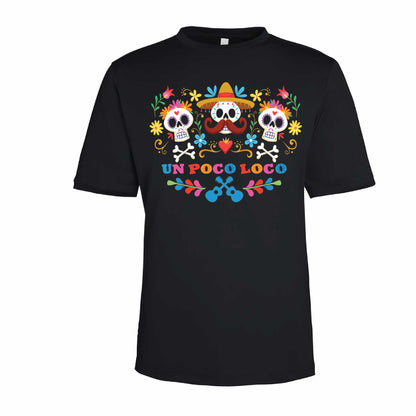 Un Poco Loco Coco-Inspired 40+ UPF Unisex Dri-Fit Performance Short Sleeve Shirt 