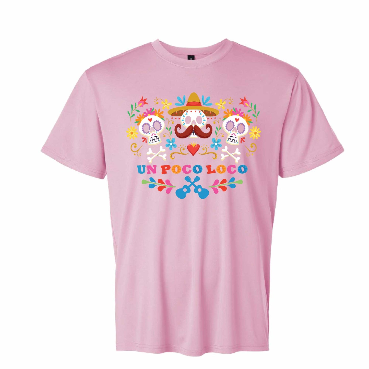 Un Poco Loco Coco-Inspired 40+ UPF Unisex Dri-Fit Performance Short Sleeve Shirt 